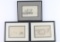 Lot Of Three Original Farnsworth Drawings