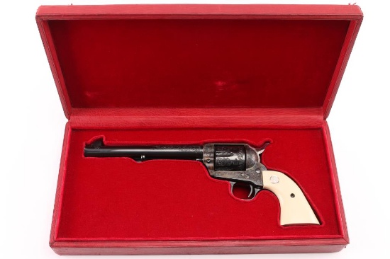 Colt SAA 'Alvin White Engraved' .44 Spl