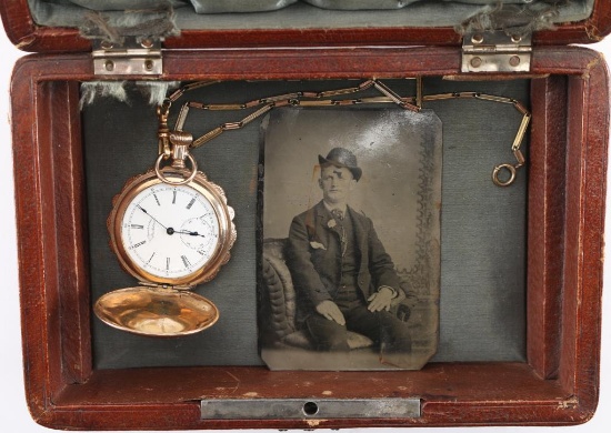 Pocket Watch and case