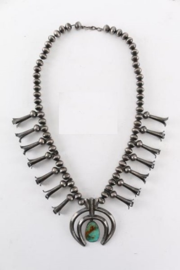 Old Pawn Navajo Squash Blossom