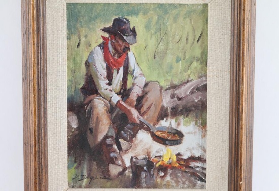 Original Oil On Canvas
