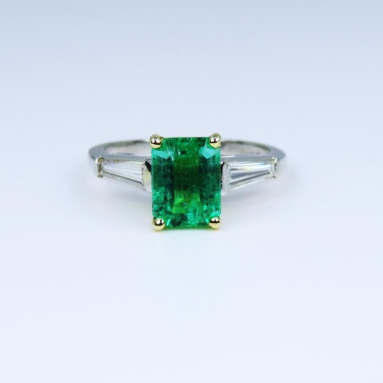 Exquisite Extra Fine A.G.L. Certified Emerald