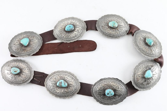 High Quality Navajo Concho Belt