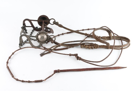 Luis Ortega Headstall & Silver Spade Bit