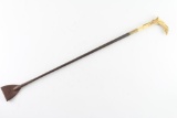 Carved Bone Handled Riding Crop