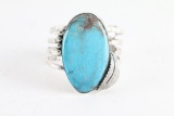 Large Navajo Turquoise Cuff