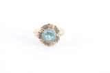 Vintage Topaz Ring Set