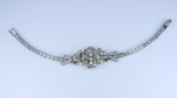 Beautiful Antique Platinum Diamond Bracelet