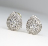 Stunning Diamond Earrings