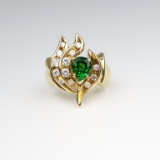 Brilliant AAA Quality Green Tsavorite Garnet
