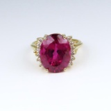 Amazing Extra Vivid 10.24 carat Rubellite