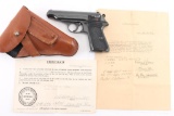 Walther Model PP with capture Papers 7.65mm