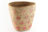 Large Salish Indian Basket