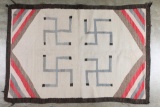 Navajo Whirling Good-Luck Rug