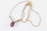 Classy Amethyst Necklace