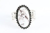 Wild Horse White Buffalo Cuff