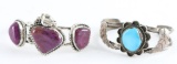 Lot of 2 Cuff Bracelets
