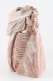 Navajo Pink Alabaster Carving