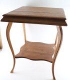 Antique Oak Lamp Table