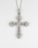 Stunning Vintage Design Diamond cross