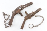 Lot of 2 Vintage Animal Traps
