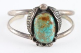 Navajo Green Turquoise Cuff
