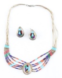 Zuni Neckalce & Earrings