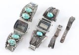 Lot of 3 Navajo Watchbands