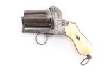 European Pin-Fire Pepperbox 8.5mm NVSN