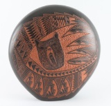 Native American Incised Pot