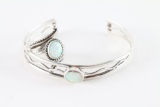 Native American Opal Cuff & Ring Set