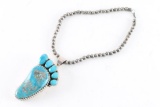 Navajo Turquoise Pendant