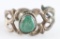 Navajo Turquoise Sandcast Cuff