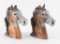 Fine Art Metal Horse Heads