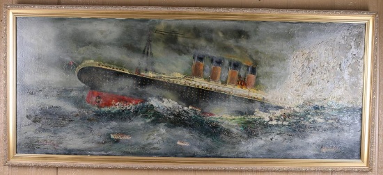 Original Oil Painting by Peter Hurkos Vander