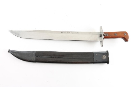 Mexican Model 1900 Mondragón Large Bowie Knife