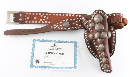 Magnificent Seven Red Harvest Studded Holster