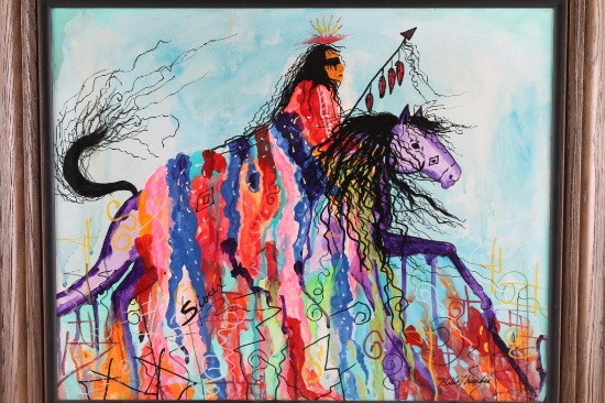 Original Oil On Canvas