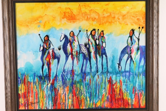 Original Fine Art On Canvas
