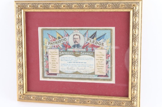 Kitchener of Khartoum WWI Patriotic Pledge