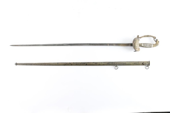 US Eagle Head Officer's Sword
