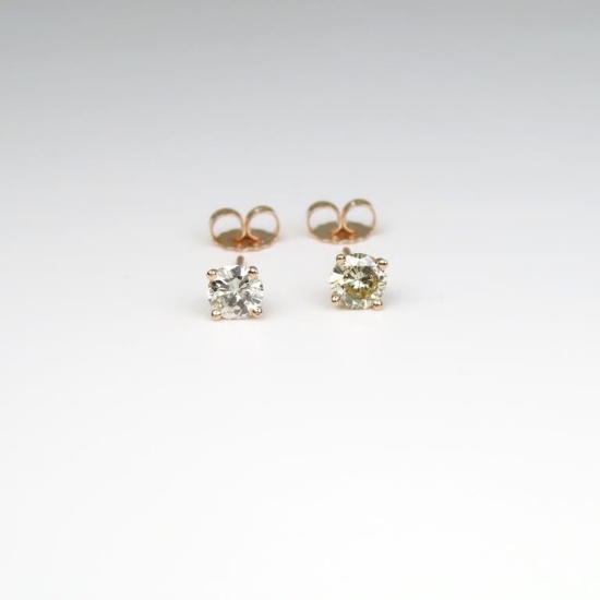 Dazzling Diamond Stud Earrings