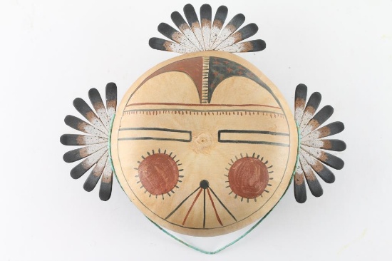 Original Fine Gourd Art Mask