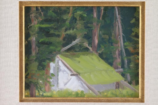 Original Fine Art Oil On Canvas
