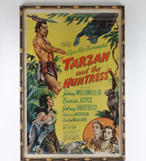 Movie Poster for "Tarzan and the Huntress"