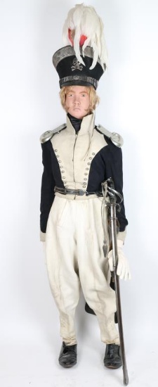 Boys Victorian 17th Royal Lancers Uniform.