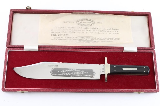 George Wostenholm & Son Bowie Knife
