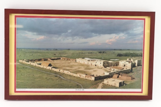 "The Alamo 1836" Framed Print