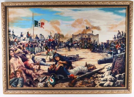 Giclee of "Alamo Aftermath" by Joseph Musso
