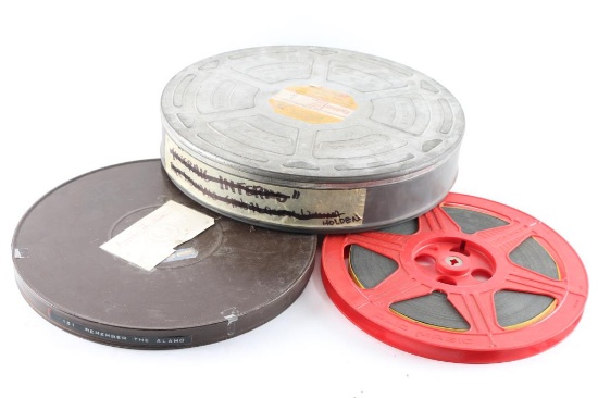 2 Movie Reels Titled "Remember the Alamo"